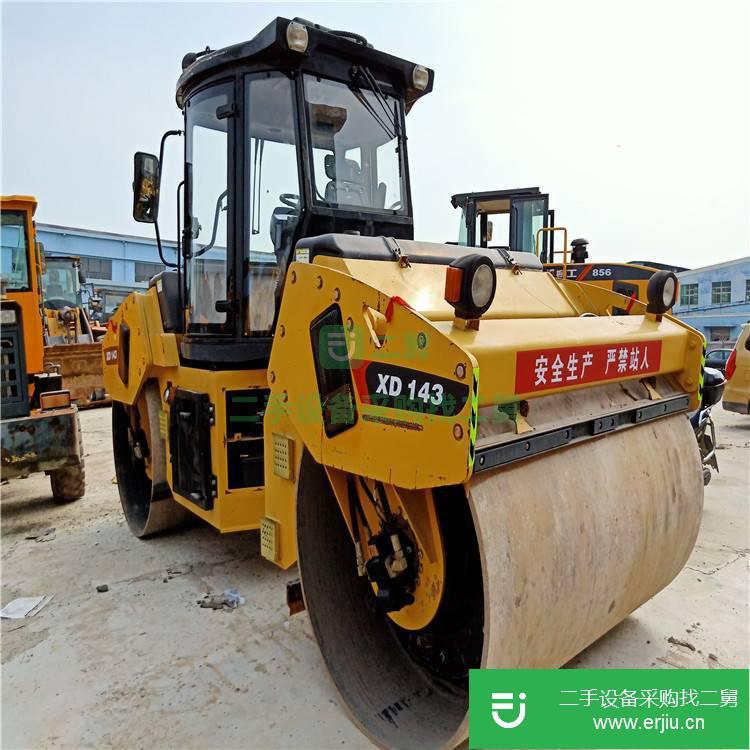 上海出售二手徐工XD143雙鋼輪壓路機(jī)
