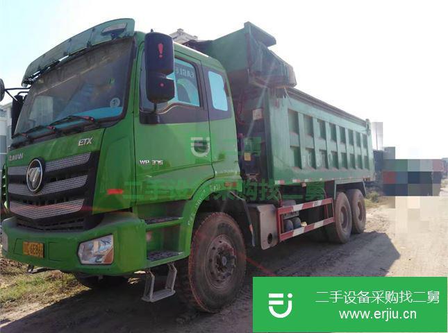 四川出售二手福田歐曼自卸車