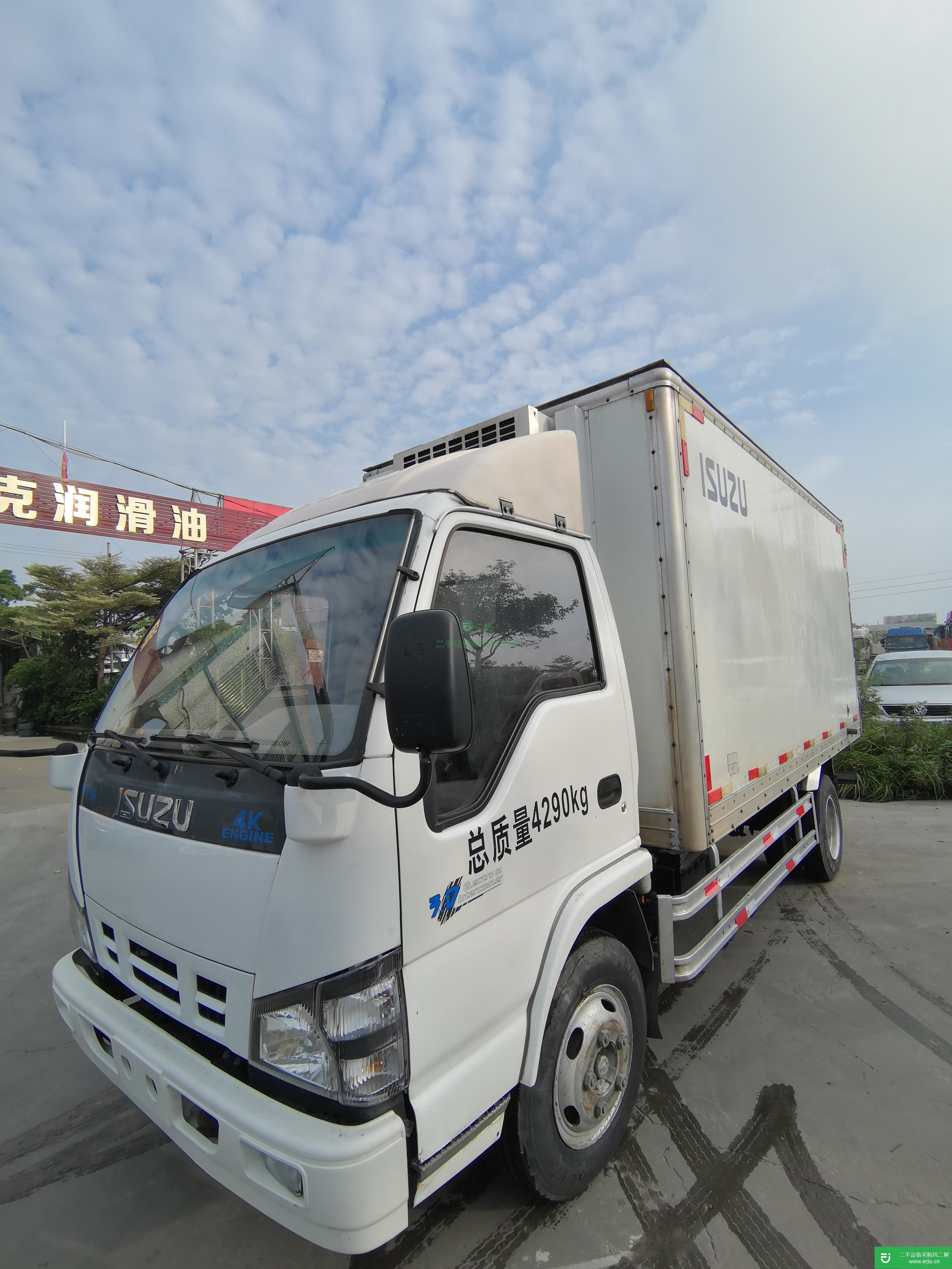 廣東出售二手慶鈴冷藏車