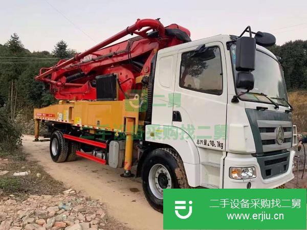 湖南出售二手三一國五37米泵車