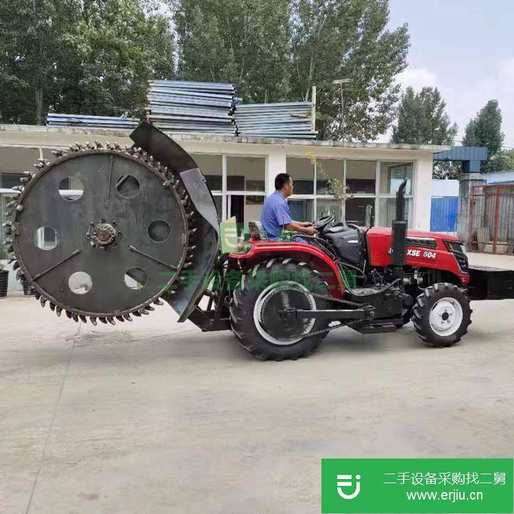 山東出售二手盤式開溝機