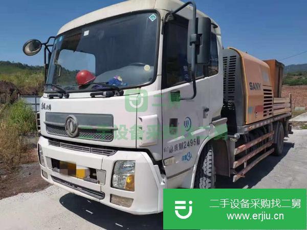 湖南出售二手三一10020國四車載泵車況好