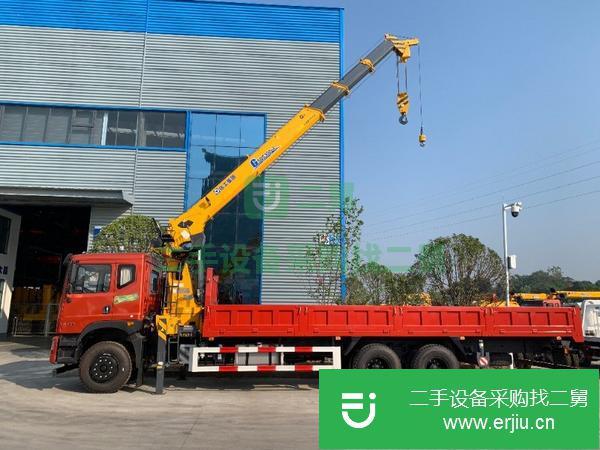 重慶出售二手后八輪270馬力徐工12噸G型隨車(chē)吊