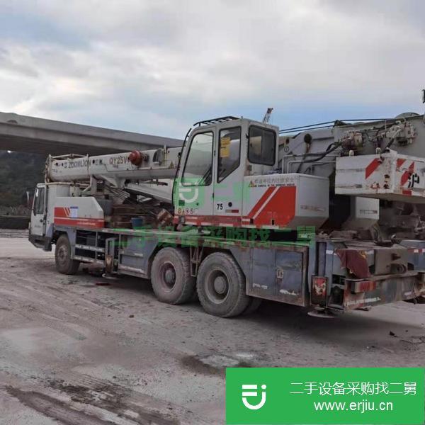 內蒙古出售二手11年中聯25V吊車
