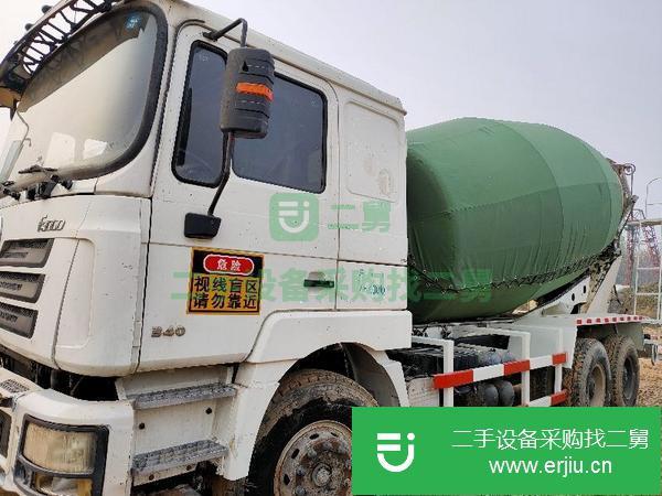 河南出售二手德龍攪拌車車況良好手續(xù)齊全