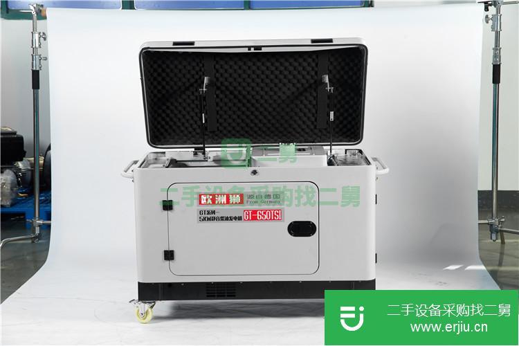 上海出售二手GT-650TSI歐洲獅5kw柴油發(fā)電機(jī)