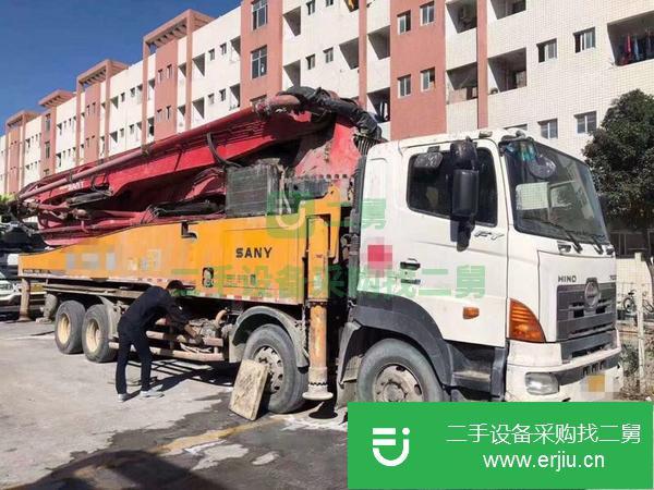 湖南出售二手日野52米泵車