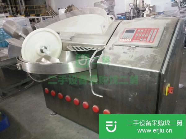 山東出售二手九成新不銹鋼斬拌機