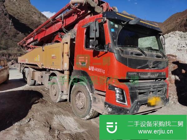湖南出售二手三一國五56米泵車車輛手續齊全