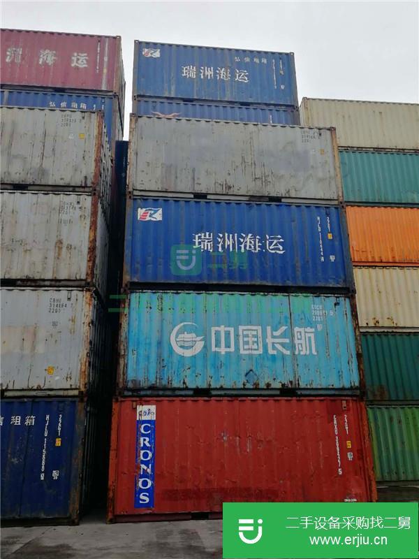 上海出售二手八成新集裝箱