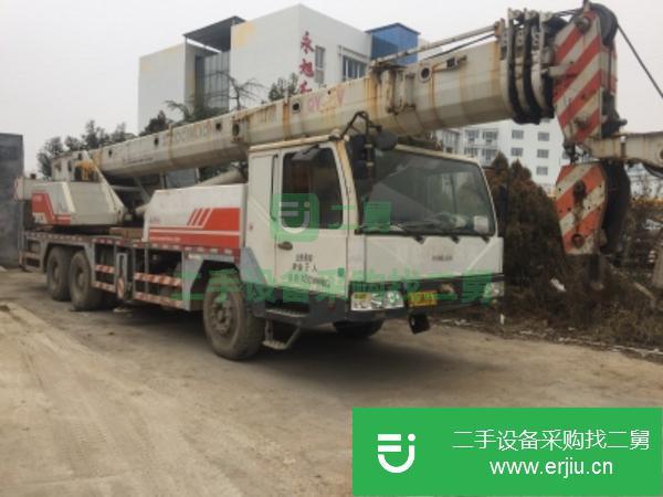 山東出售二手11年中聯(lián)25V四節(jié)臂吊車車況良好