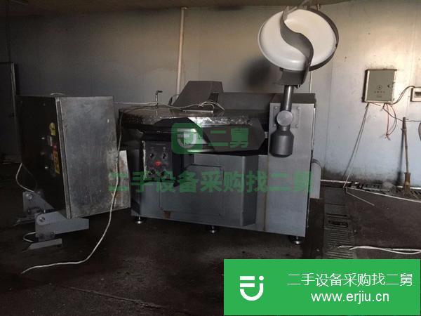 山東出售二手全自動不銹鋼斬拌機(jī)