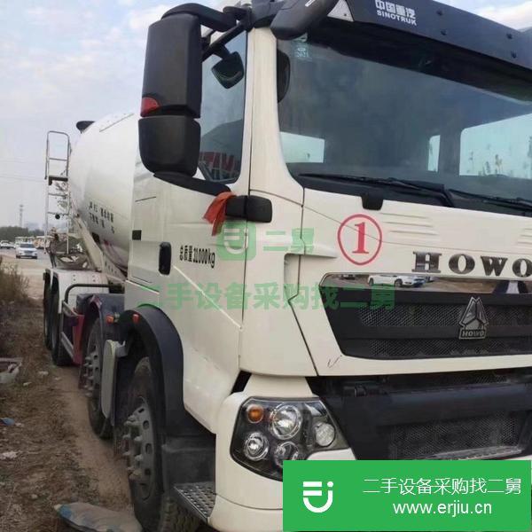 福建出售二手國五14方輕量化豪沃攪拌車，亞特上裝跑了6000公里  可提檔  可分期
