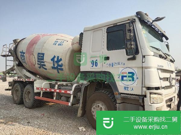 山東出售二手14年國四豪沃三一上裝大十二方攪拌車