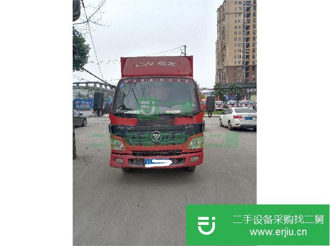 四川出售二手福田奧鈴箱式貨車