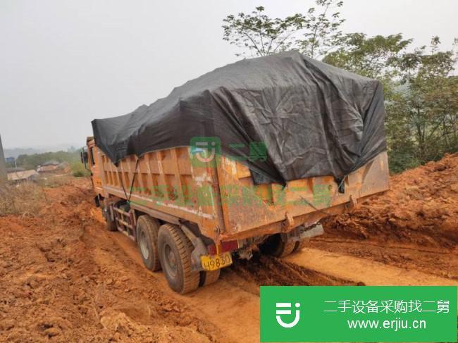 湖南出售二手陜汽重卡后八輪自卸車