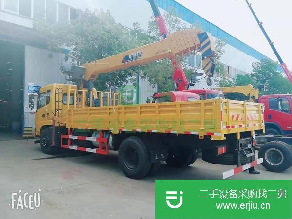 湖北出售二手東風8噸190馬力隨車吊