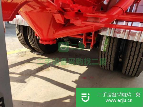 甘肅出售二手無殘留水泥罐半掛車