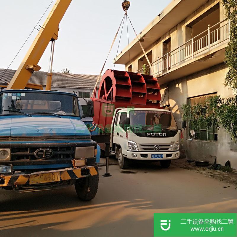 河北出售二手DX-2800達興輪斗洗砂機