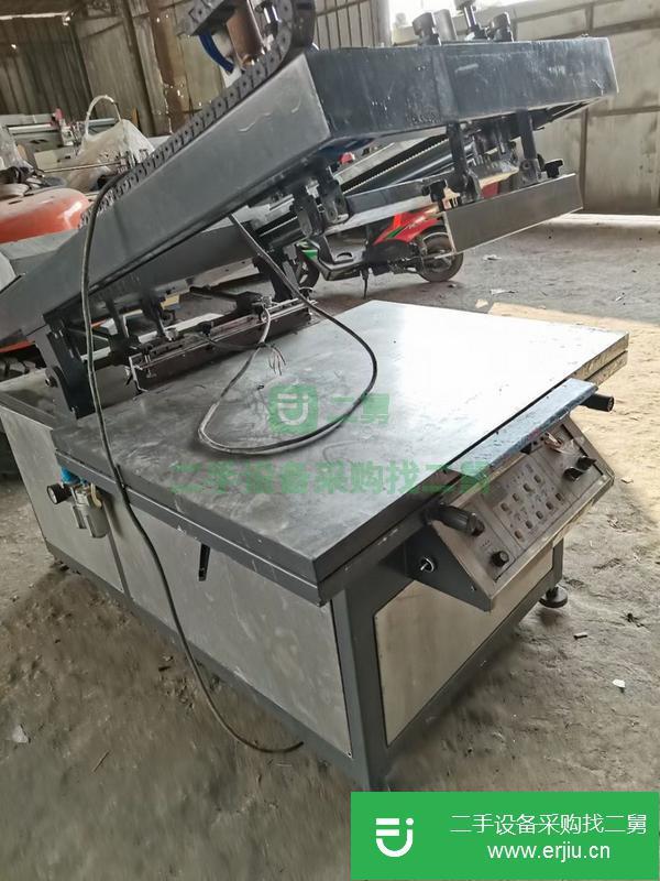 廣東出售二手斜臂絲印機(jī)80*110臺面