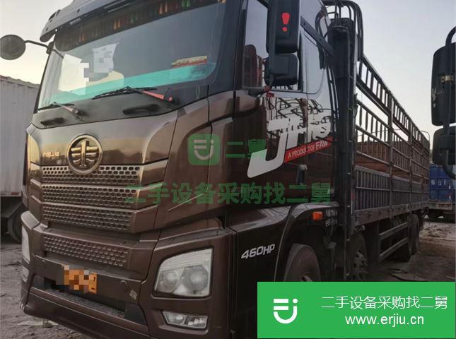 江西出售二手青島解放JH6前四后八高欄貨車