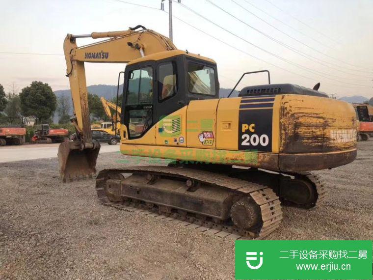 上海出售二手小松200挖掘機 免費包送
