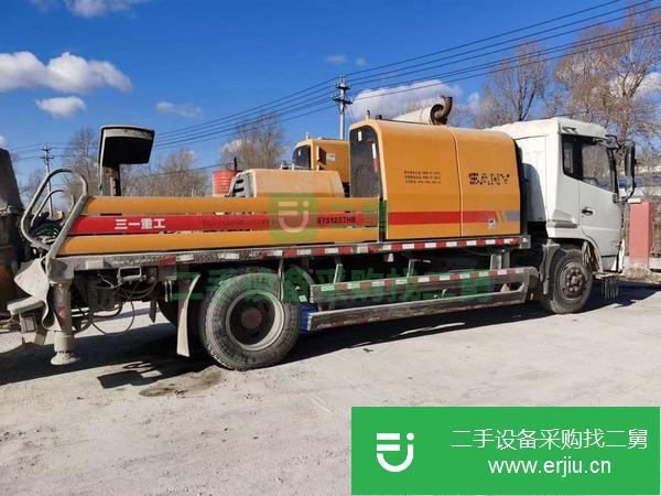 河北出售二手三一9018車載泵車況好