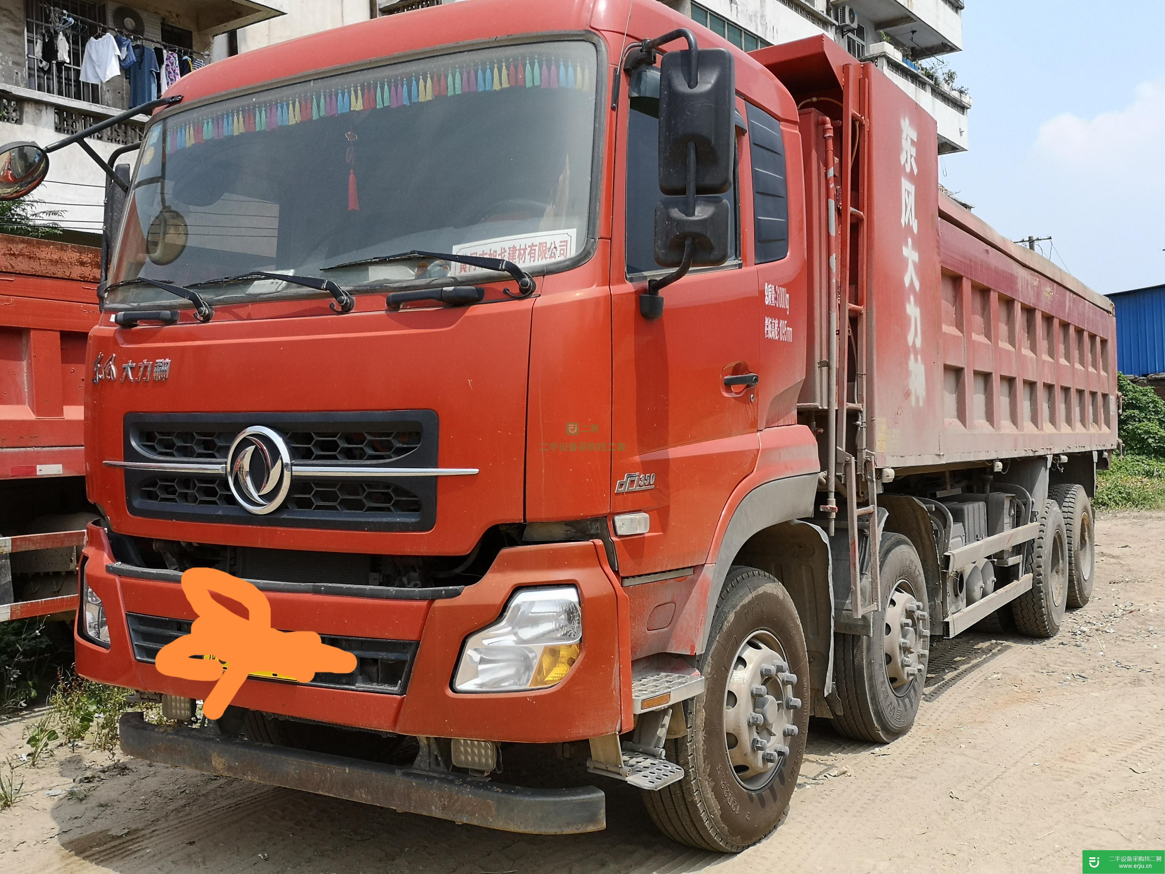 湖北出售二手東風(fēng)350馬力自卸車