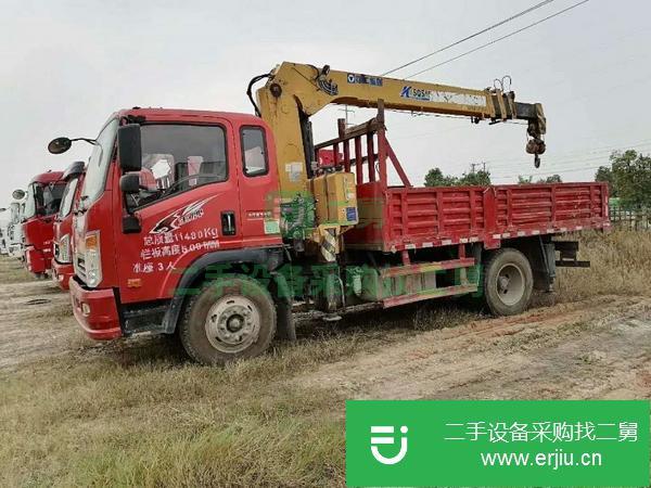湖北出售二手17年5月后八輪徐工隨車吊