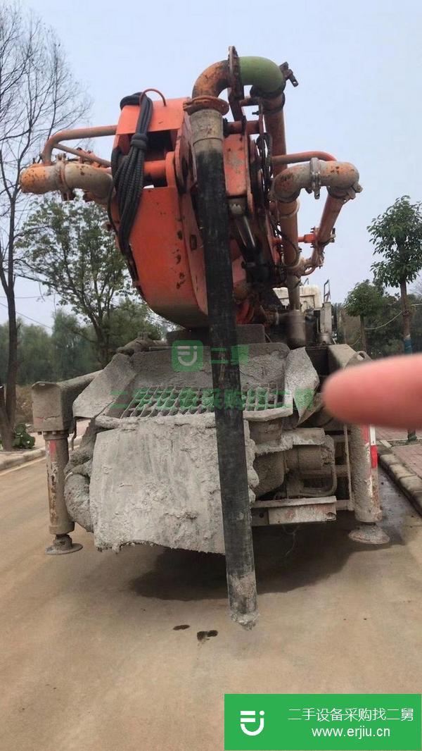 河南出售二手國五兩橋37米泵車