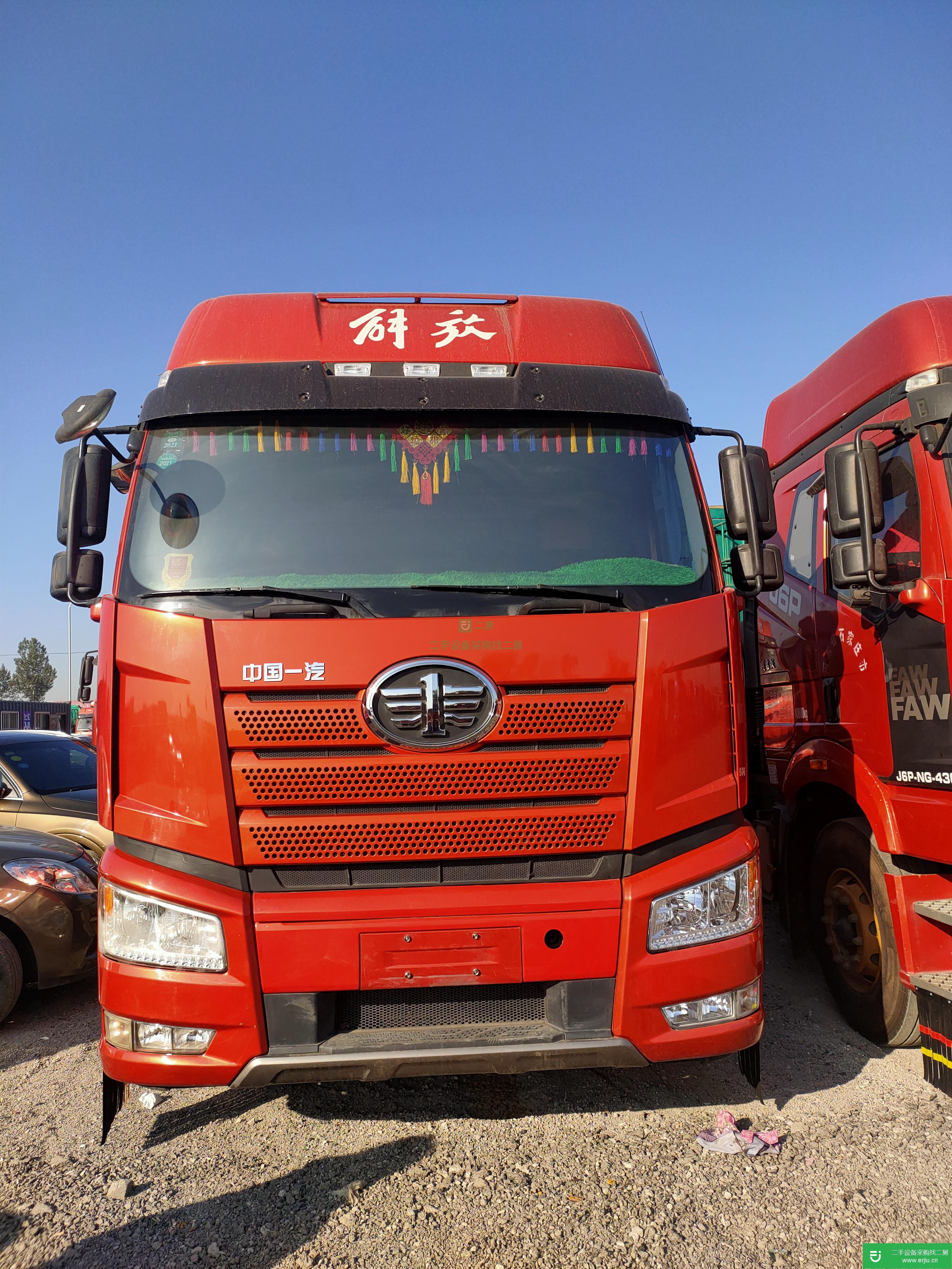 河北出售二手一汽解放430馬力牽引車