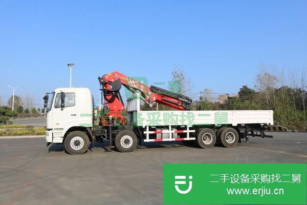 廣東出售二手華菱重卡前四后八隨車吊
