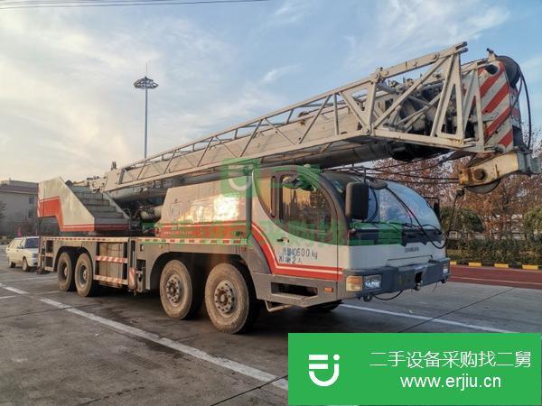 河北出售二手08年7月國三50噸汽車吊