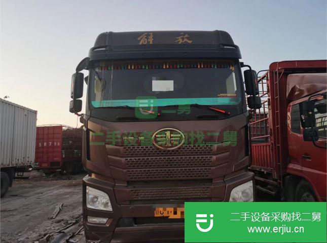 江西出售二手青島解放JH6前四后八高欄貨車