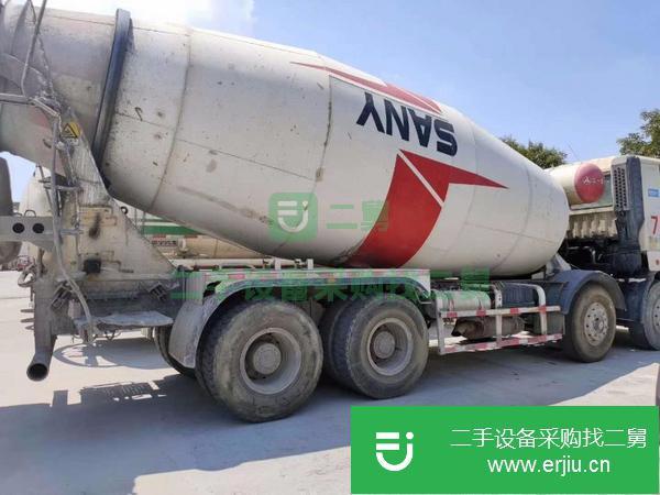 黑龍江出售二手13年三一大18方攪拌車