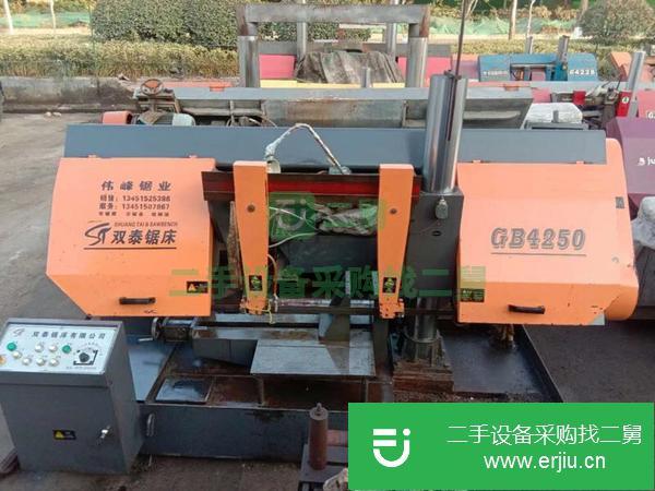 江蘇出售二手雙泰鋸床，機子成色不錯，帶自動送料