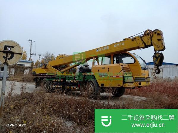 河北出售二手徐工12噸吊車車況精品全車無漏油