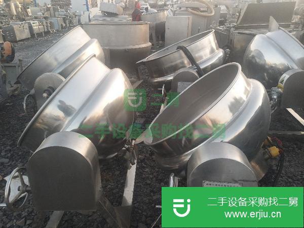 山東出售二手電加熱攪拌夾層鍋