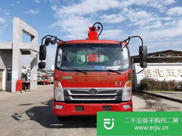 湖北出售二手重汽豪曼3.9米軸距170馬力隨車吊