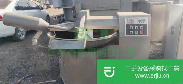 河南出售二手不銹鋼斬拌機