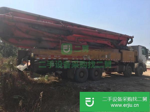山西出售二手三一重工18年56米泵車
