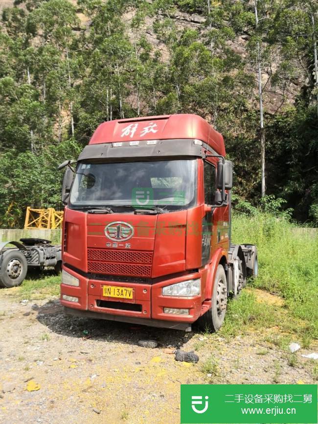 廣東出售二手一汽解放牽引車