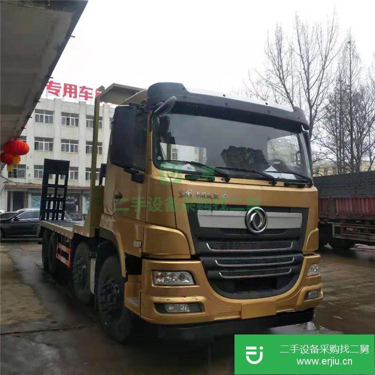 湖北出售二手東風前四后四平板運輸車可分期