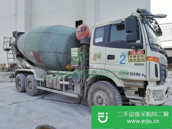 江蘇出售二手15年國四歐曼14方攪拌罐車
