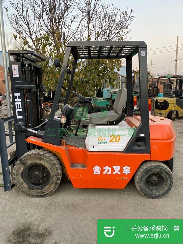 河北出售二手合力兩噸叉車升高三米