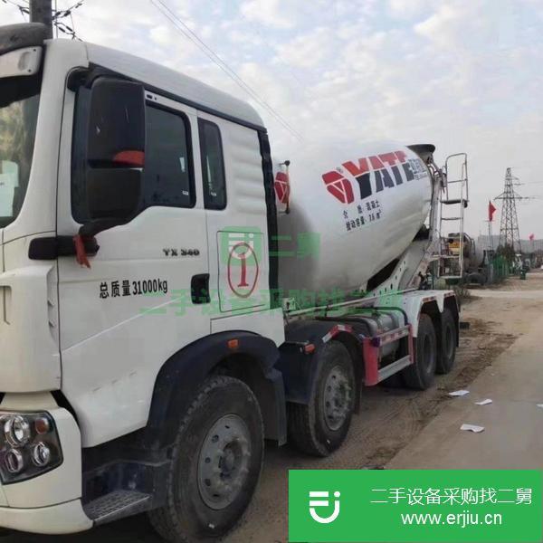 福建出售二手國五14方輕量化豪沃攪拌車，亞特上裝跑了6000公里  可提檔  可分期