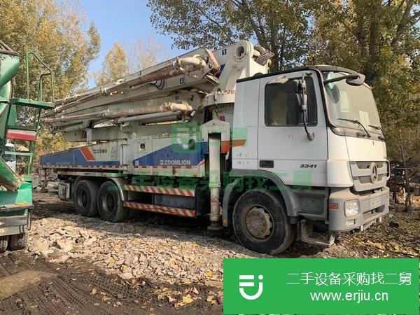 北京出售二手奔馳47米泵車無手續