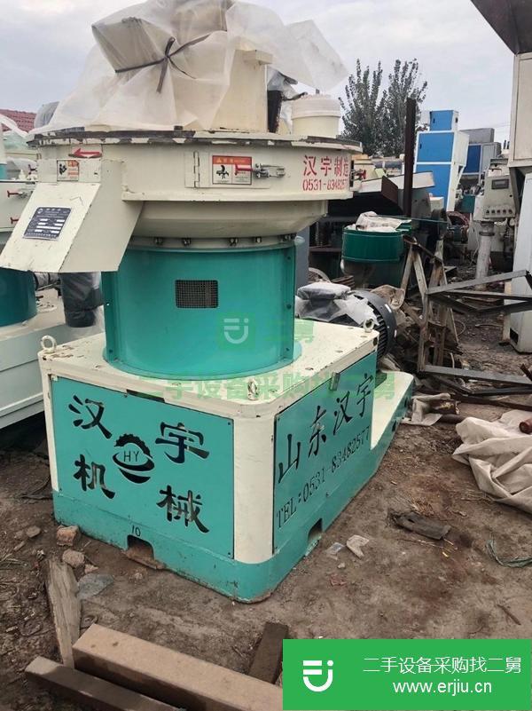 山東出售二手漢宇560生物質顆粒機