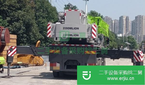 湖南出售二手中聯ZTF55噸通用底盤汽車吊,國五排放,手續齊全