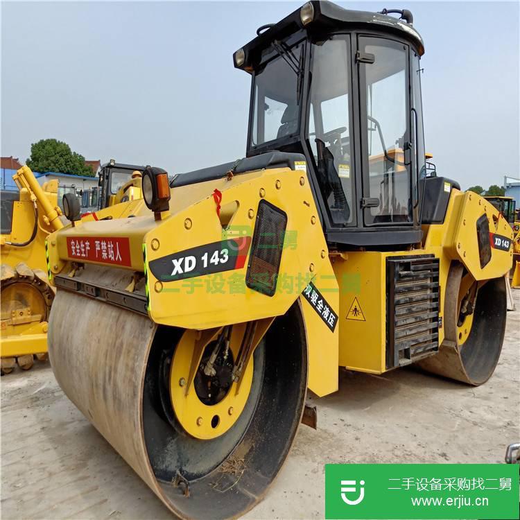 上海出售二手徐工XD143雙鋼輪壓路機(jī)